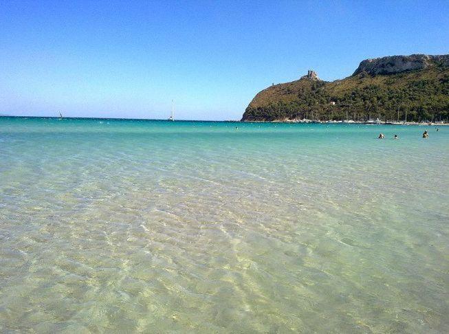 Appartamento Per 4 Persone Al Poetto Di Кальярі Екстер'єр фото
